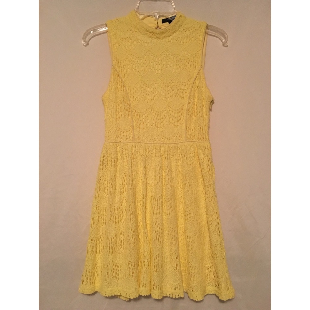 Forever 21 Lace High-Neck Dress